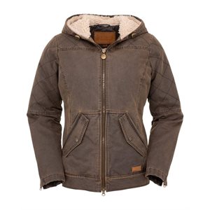 Ladies Outback Brown Heidi Jacket