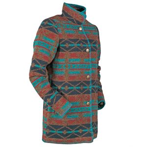Ladies Turquoise Moree Jacket Outback