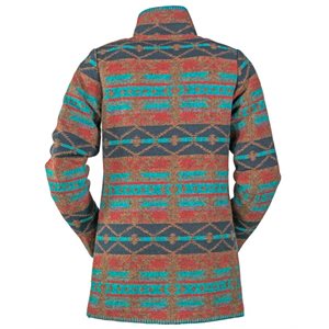 Ladies Turquoise Moree Jacket Outback