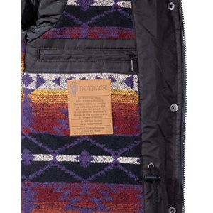 Ladies Black Luna Winter Outback Jacket