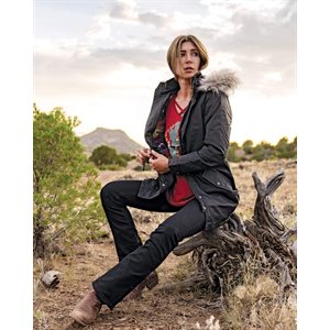 Ladies Black Luna Winter Outback Jacket