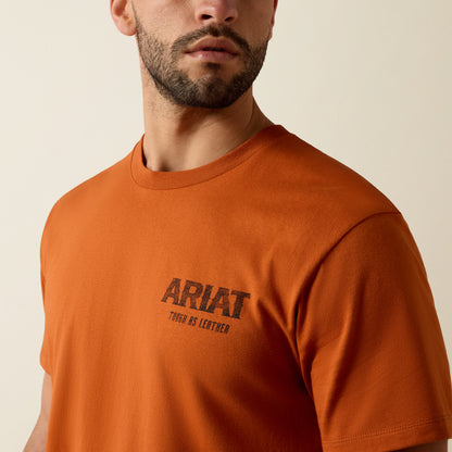 Tshirt men Tough as leather