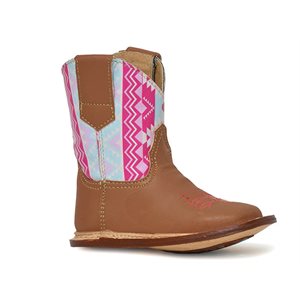 Bottes de cowboy Roper beiges pour bébé