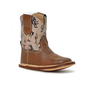 Infant Roper Boot Brown