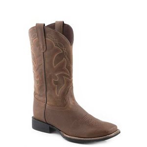 Boys Tan Vintage Roper Boots