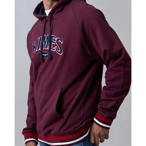 Sweat à capuche Homme Kr Kubo bordeaux