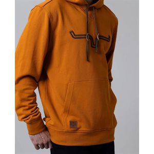 Mens Kr Burnt Orange Fast Talker Hoodie