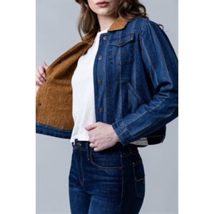 Ladies Vaquero Denim Stripe Jacket