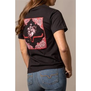Fallon Bandana Black T Shirt