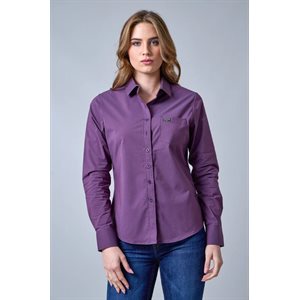 Ladies Linville L/S Plum Kr Shirt