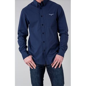 Mens Navy Kimes Ranch Shirt