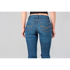 Ladies Lola Raw Hem Kimes Ranch Jeans