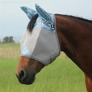 Masque anti-mouches Cashel Crusader Am.Wave pour cheval