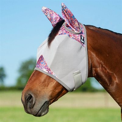 Masque anti-mouches Cashel Crusader Am.Wave pour cheval