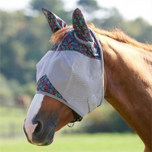 Masque anti-mouches Cashel Crusader Am.Wave pour cheval