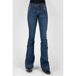 Ladies Front Pocket Roper Jeans