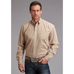 Mens L/S Steson Diamond Eye Geo Shirt
