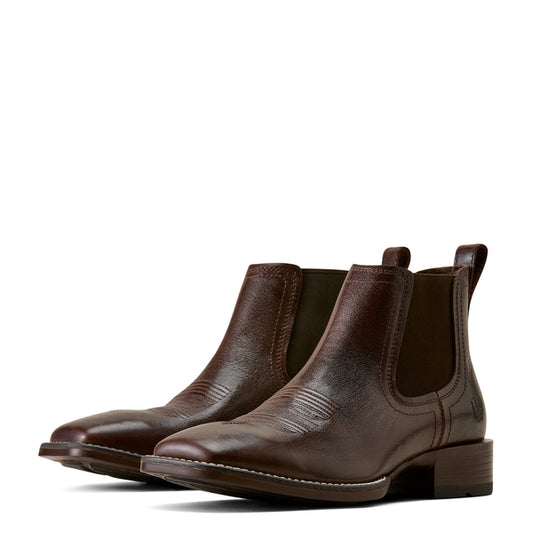 Ariat Men Chelsea Booker Chocolate Boot