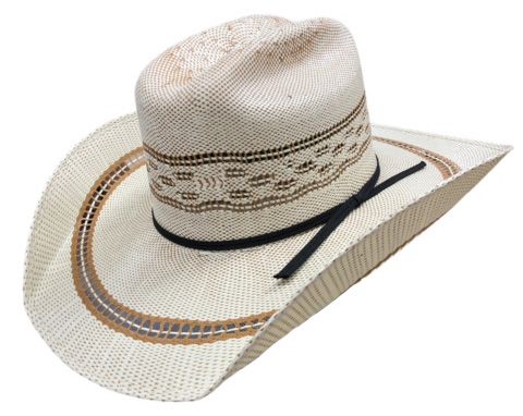Hidalgo Tan & Natural Straw Hat - Wyatt
