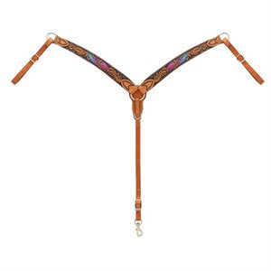 Twisted Feather Contour Breast Collar