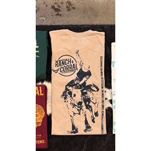 T-Shirt Ranch & Corral Beige Rodéo
