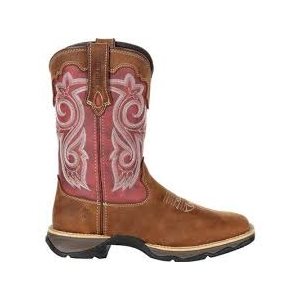 Bottes Durango pour femme marron ronce/rouge rouille