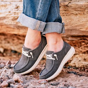 Ladies Hilo Washed Black Ariat