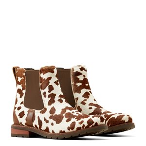 Ladies Slip On Boot Cow Hair Ariat