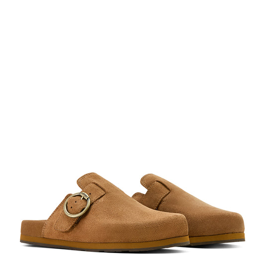 Ariat women brown mule slip on shoe