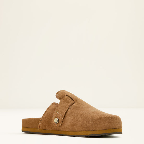 Ariat women brown mule slip on shoe