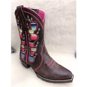 Youth Ariat Diva Distressed Brown Boots