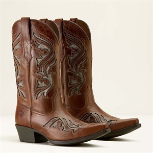 Ladies Heritage Bliss Dark Tan Ariat Boots