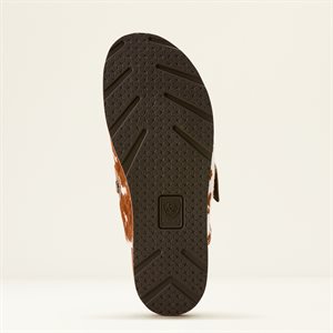 Ladies Country Mule Cow Hair Brown Ariat