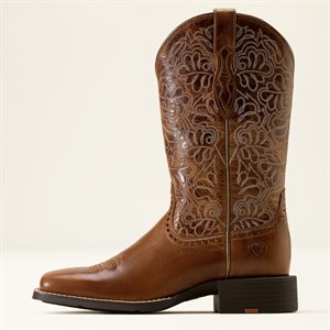Ladies Round Up Remuda Tan Boots Ariat