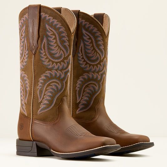 Ladies Cattle Caite Brown Ariat Boots