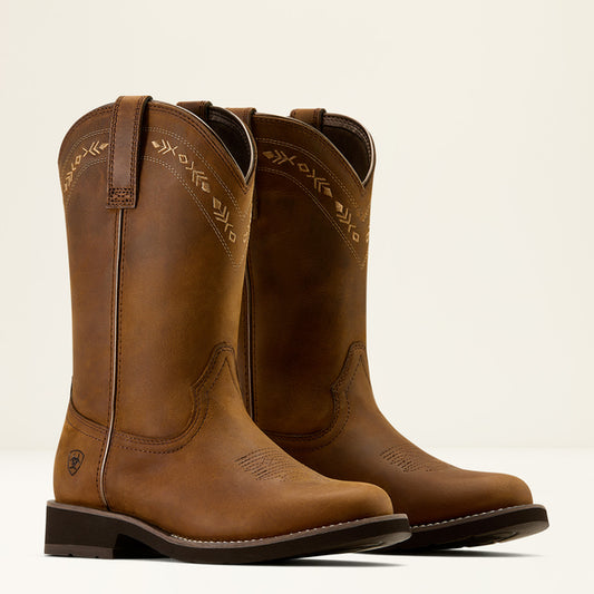 Ladies Kearney Rd Toe Brown Ariat Boots