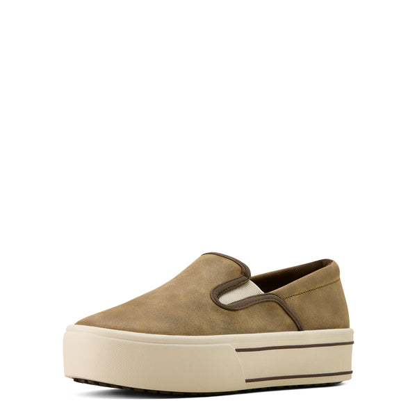 Ladies Skylar Slip On Brown Bomber Ariat