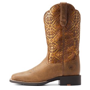 Ladies Brn/Copper Ariat Boot