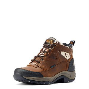 Ladies Terrain H2O Brown/Speckled Cor Print Ariat Boots