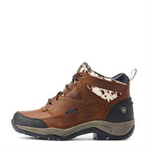 Ladies Terrain H2O Brown/Speckled Cor Print Ariat Boots