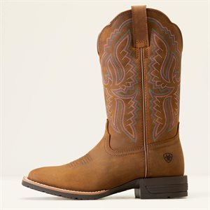 Ladies Hybrid Ranchwork Distrsd Tan Ariat