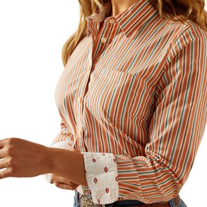 Ladies L/S Malia Stripe Ariat Shirt