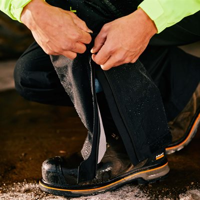 Mens Black Rebar Waterproof Ariat Pants