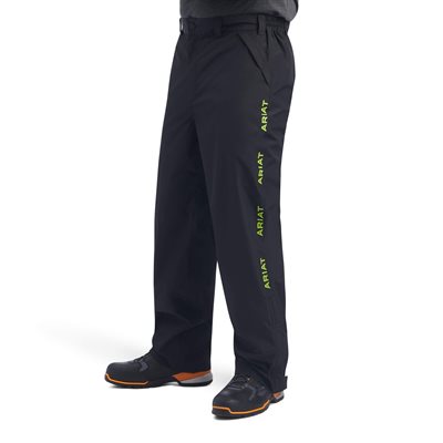 Mens Black Rebar Waterproof Ariat Pants