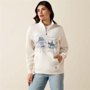 Ariat 1/2 Zip Traveler Ladies Sweater