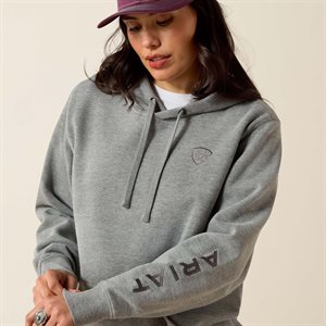 Ariat Logo 2.0 Hoodie Heather grey