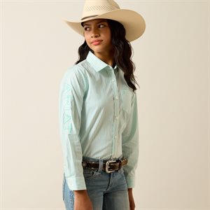 Ariat Kirby Shirt Holiday green For Girls