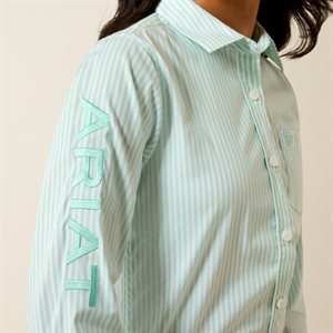 Ariat Kirby Shirt Holiday green For Girls