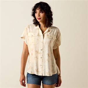 Ladies Badlands S/S Ariat Shirt
