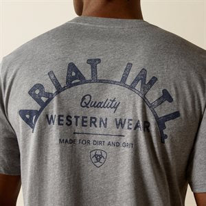 Mens Iron Ranch Arch Ariat T Shirt